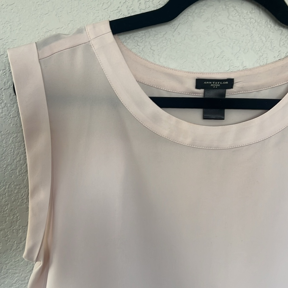 Pale pink Ann Taylor top